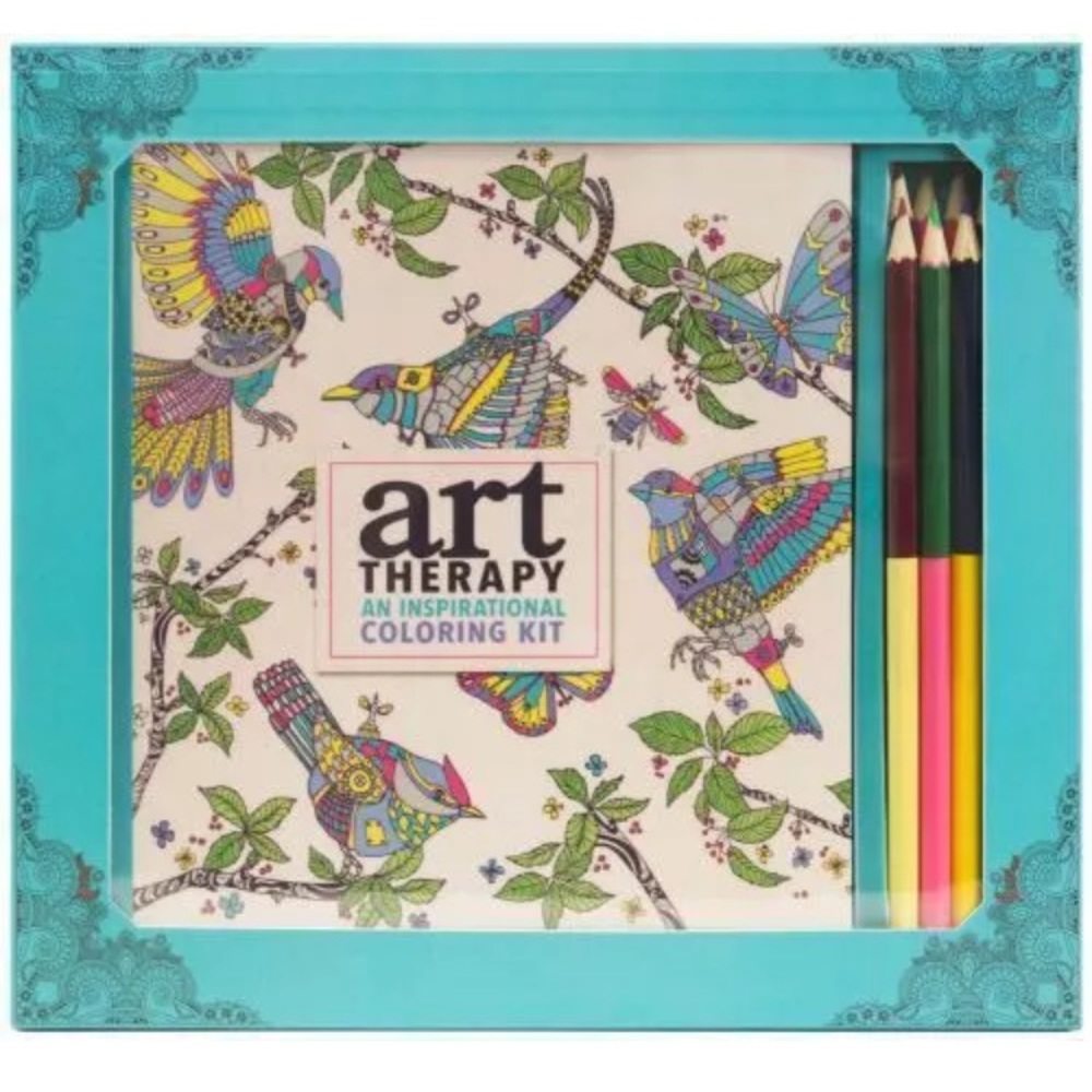Summer Art Therapy Adult Coloring Gift Set